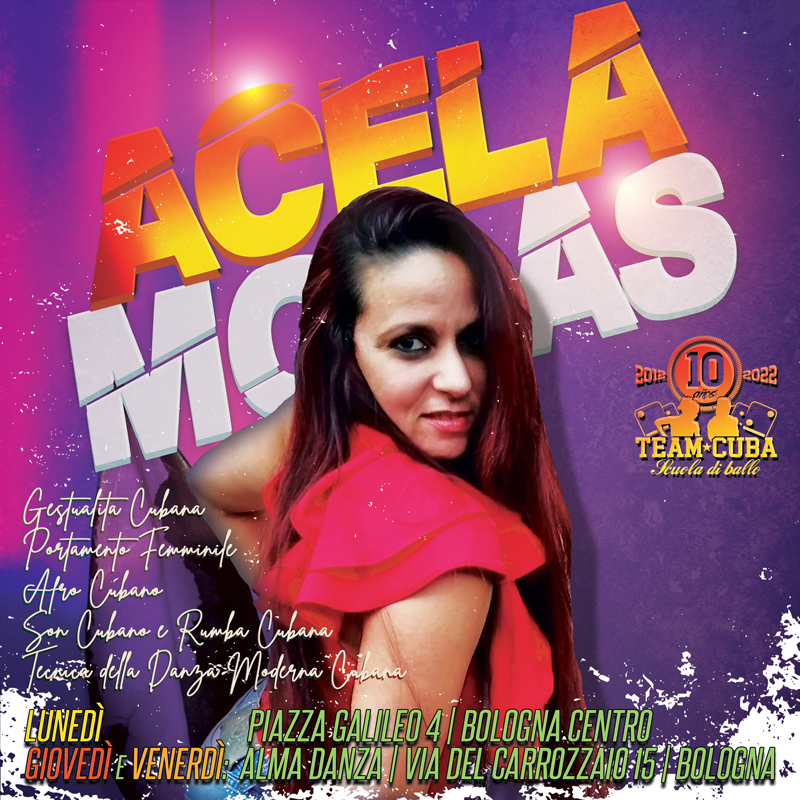 Acela Moras Team Cuba
